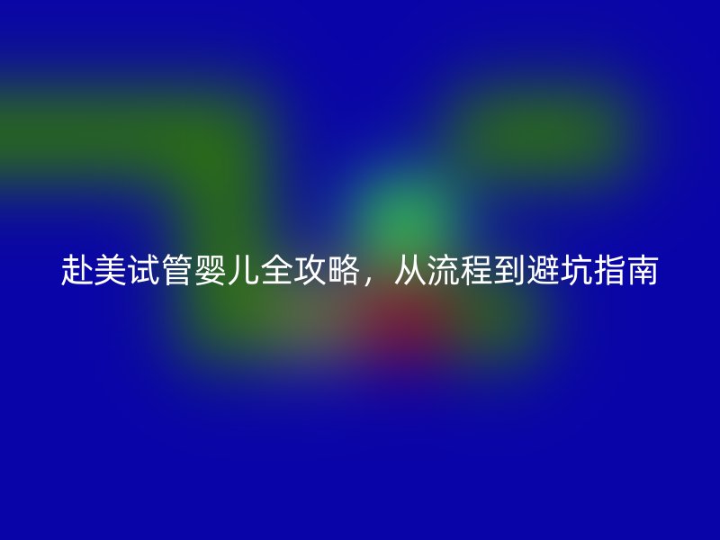 赴美试管婴儿全攻略，从流程到避坑指南